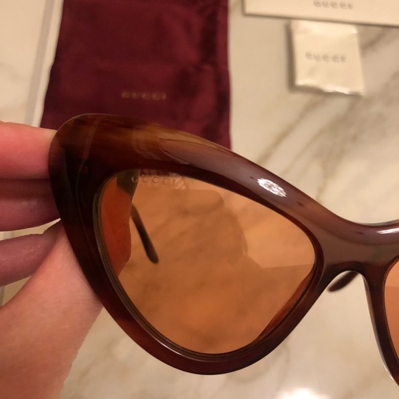 🔥NEW SHOW STOPPER GUCCI CAT EYE SUNGLASSES 🔥 - Picture 6 of 15